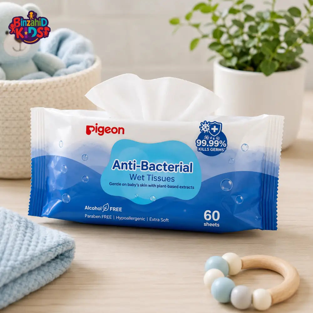 PIGEON ANTI-BACTERIAL WET TISSUES 20S
