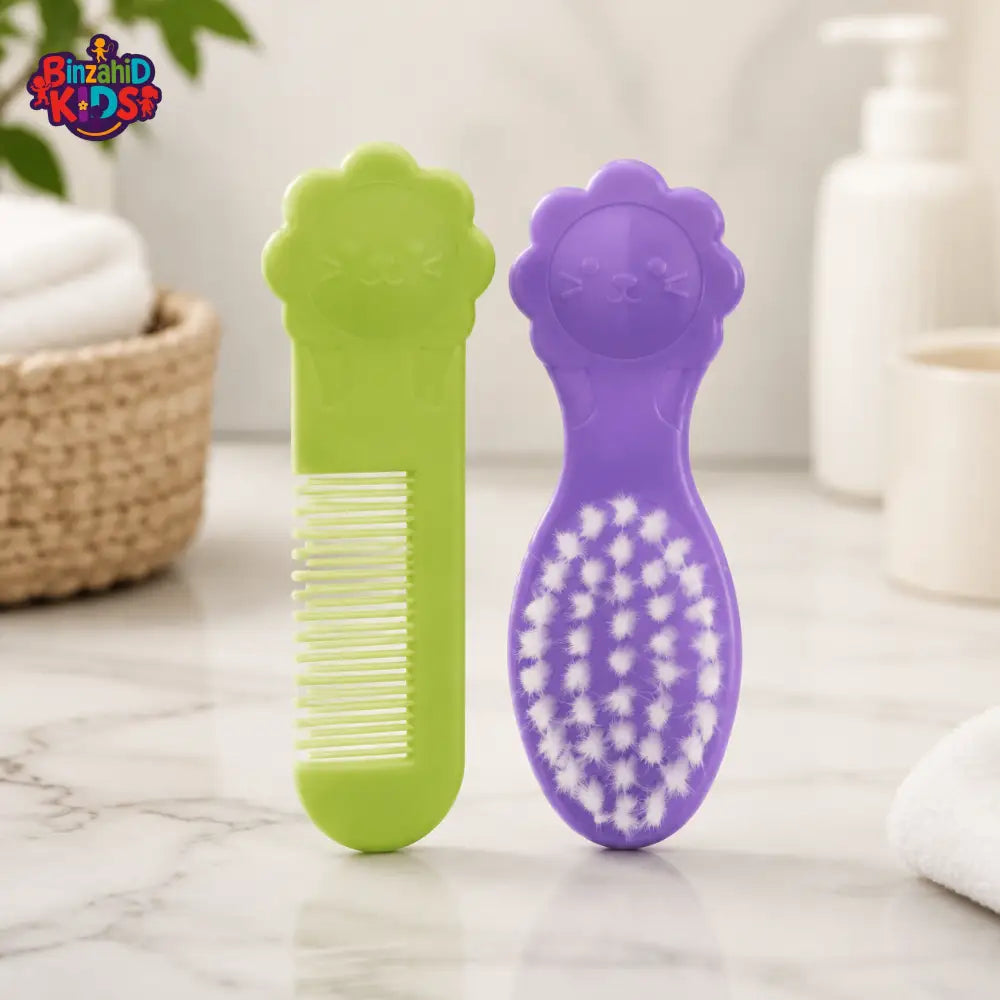 PIGEON BABY COMB AND BRUSH SET