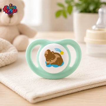PIGEON BABY PACIFIER – BIRD MOTIF (0–6 MONTHS)