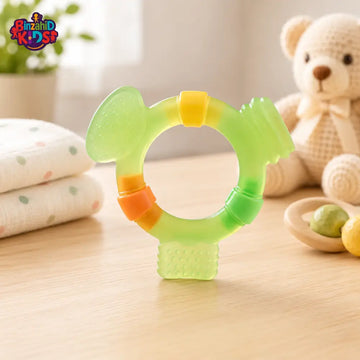 PIGEON BABY TEETHER TOY (7+ MONTHS) BPA-FREE & SENSORY STIMULATING