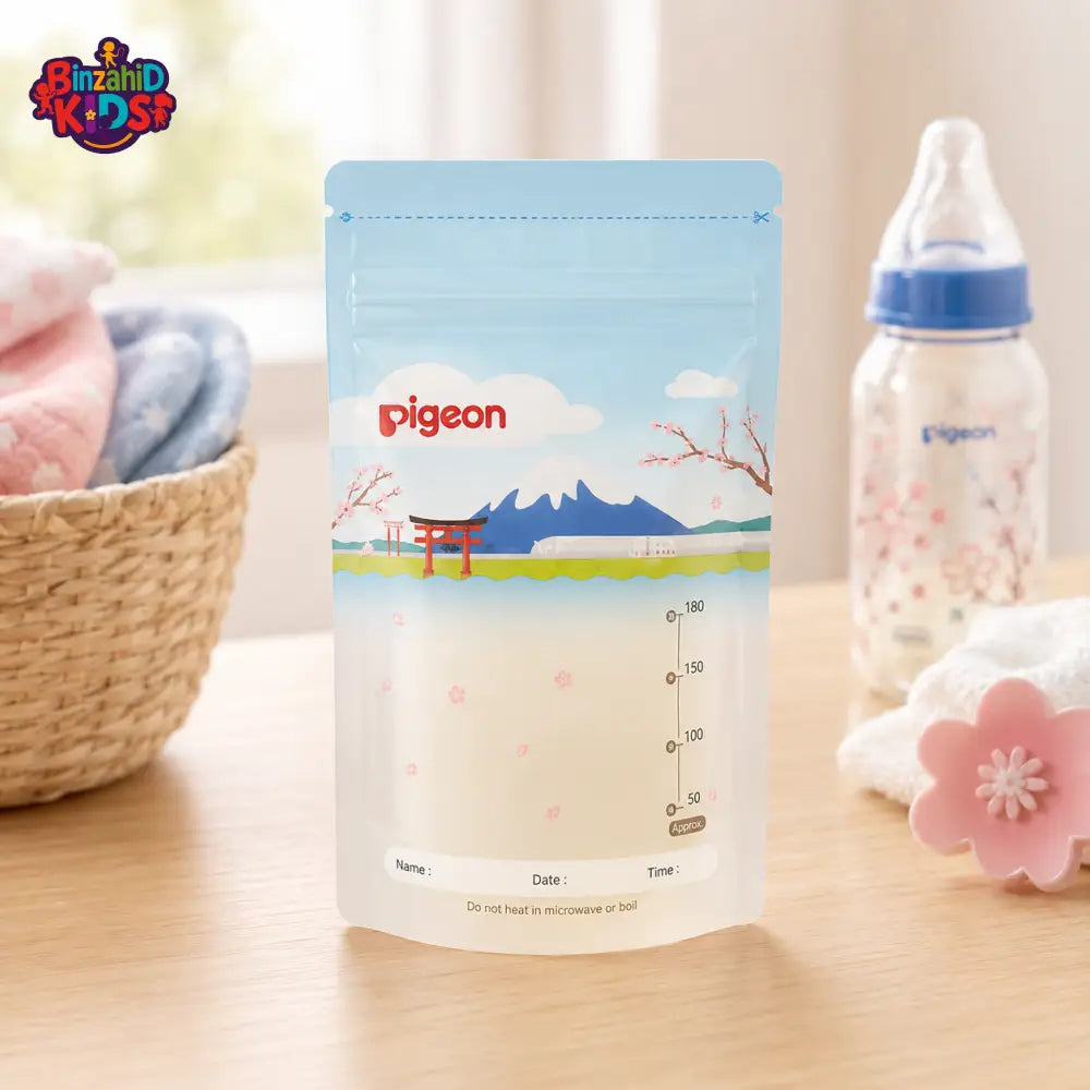 PIGEON BREASTMILK STORAGE BAGS – 120ML (25 PCS)