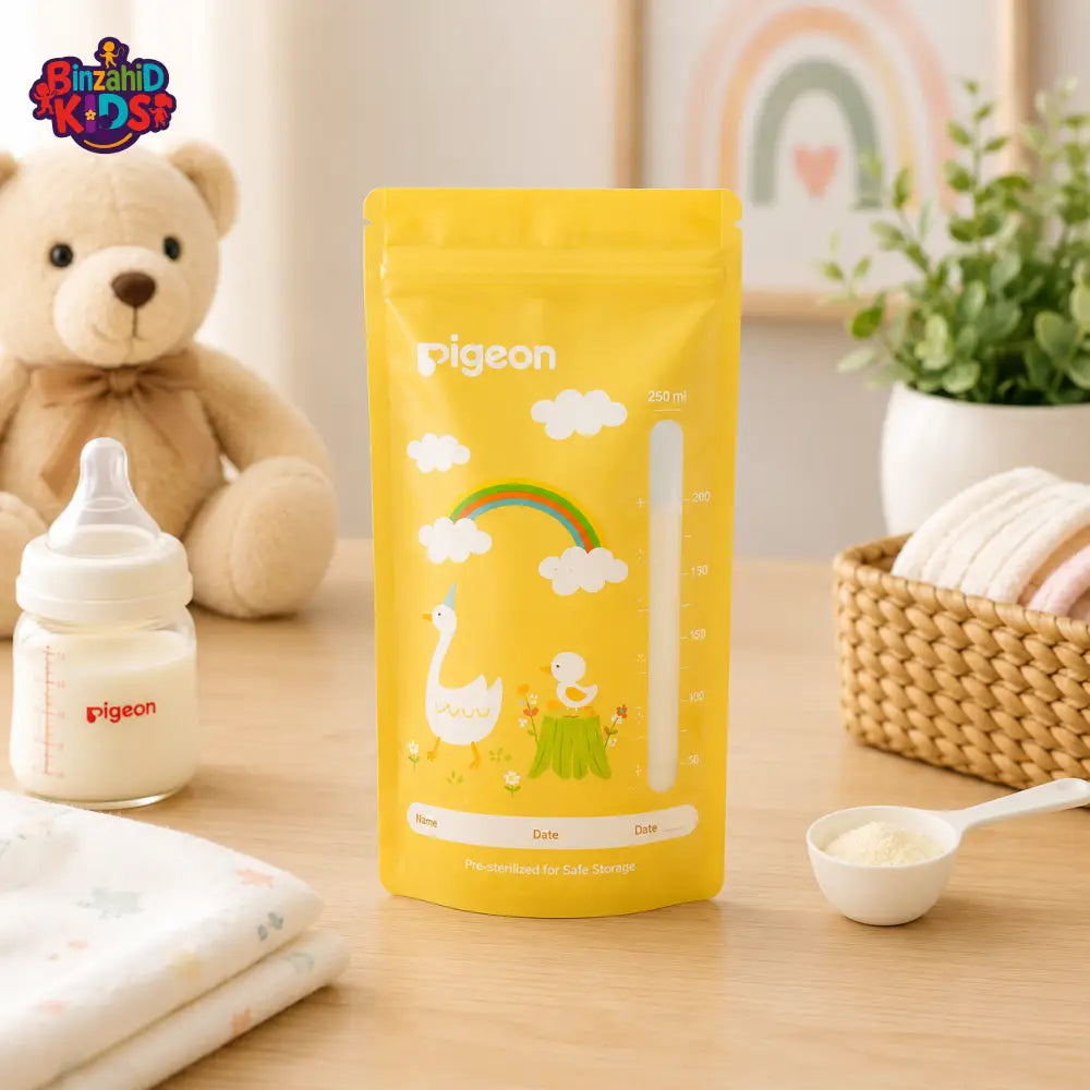 PIGEON BREASTMILK STORAGE BAGS – 180ML (25 PCS)