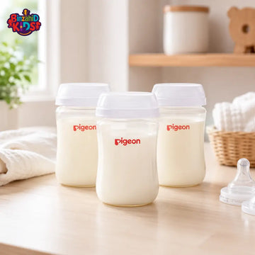 PIGEON BREASTMILK STORAGE BOTTLES 160ML PK-3