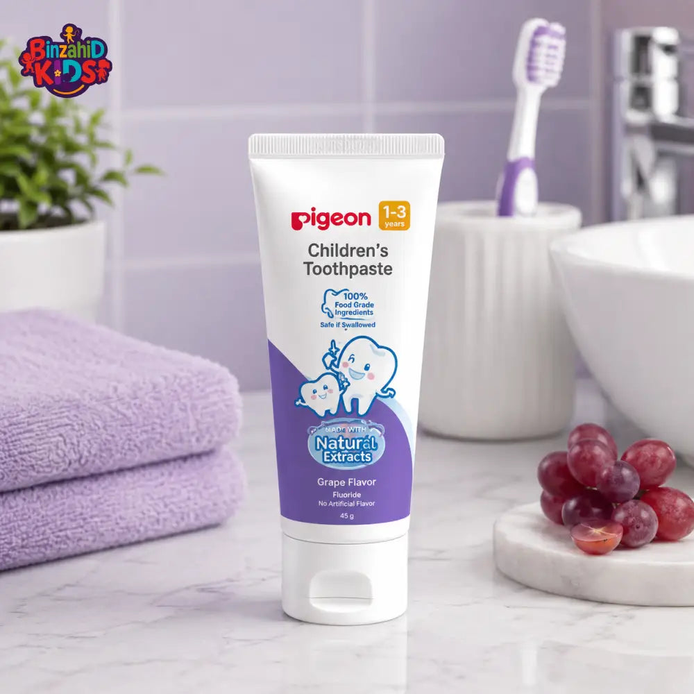 PIGEON CHILDREN’S TOOTHPASTE GRAPES 1+ 45GM