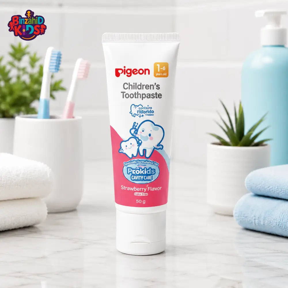 PIGEON CHILDREN’S TOOTHPASTE STRAWBERRY 1+ 45GM