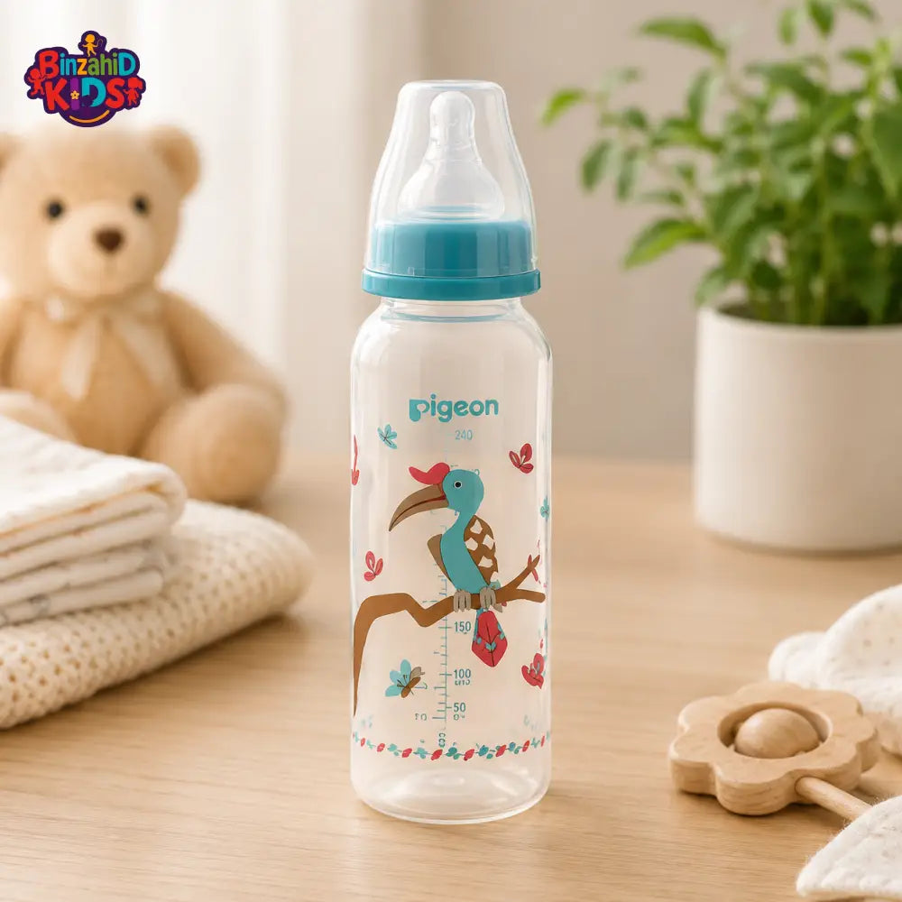 PIGEON FLEXIBLE STANDARD NECK FEEDER PP RP 240ML – HORNBILL