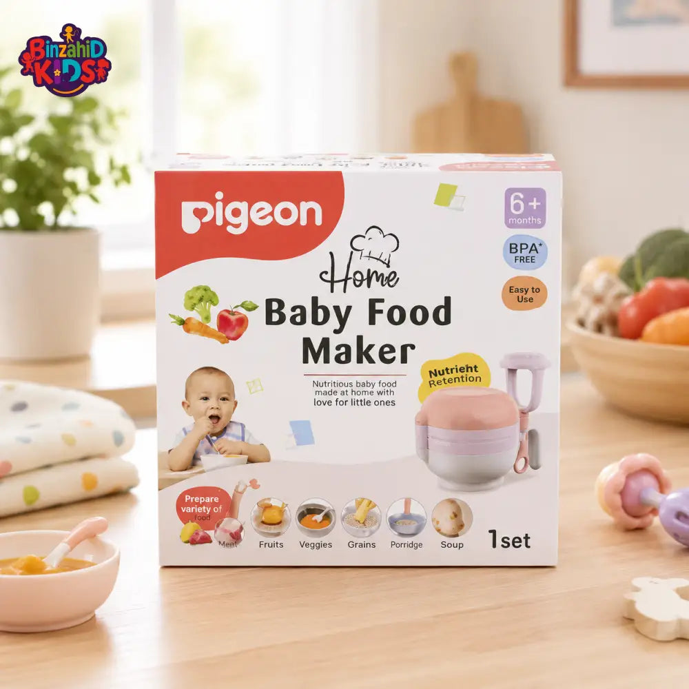PIGEON HOME BABY FOOD MAKER 6-IN-1 SET