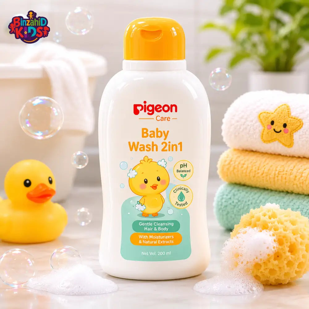 PIGEON JOJOBA BABY WASH 2IN1 200ML