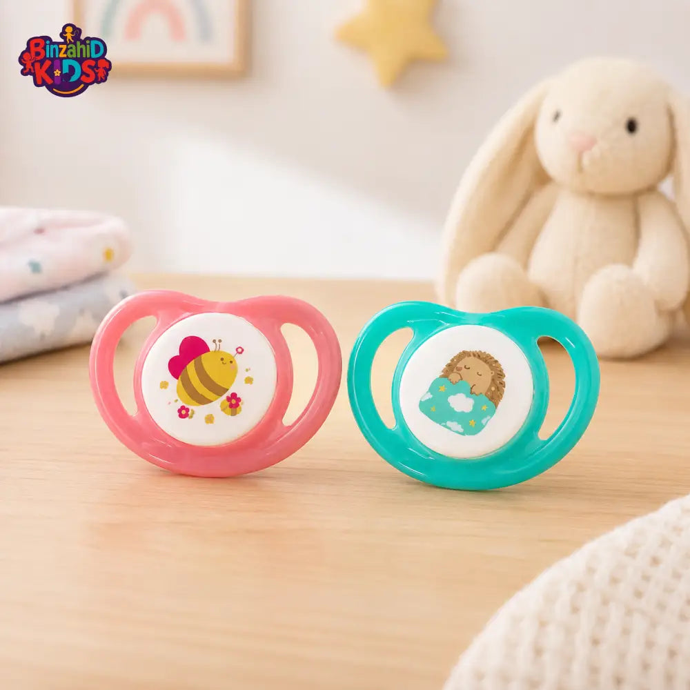 PIGEON MINILIGHT SOFTEST SILICONE GIRL PACIFIER 2PCS - M