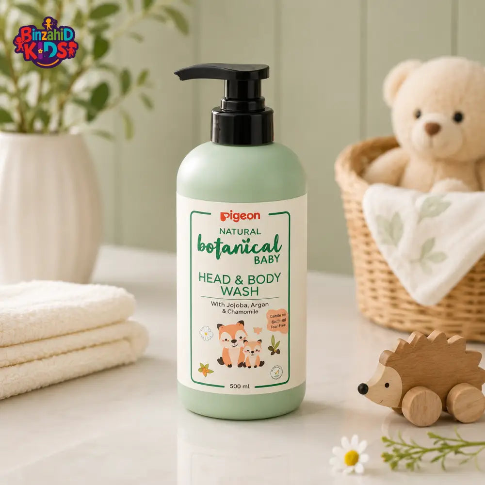 PIGEON NATURAL BOTANICAL BABY HEAD & BODY WASH