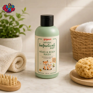 PIGEON NATURAL BOTANICAL BABY HEAD & BODY WASH GENTLE & NOURISHING