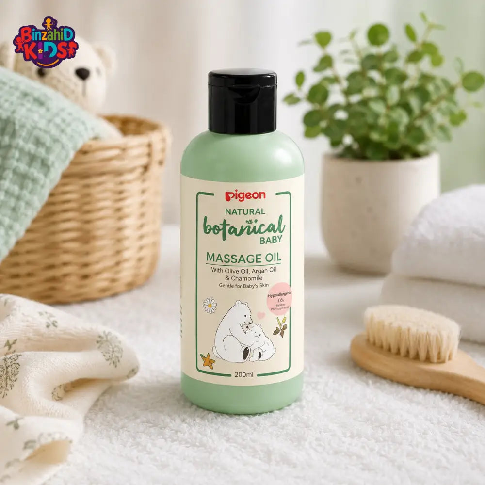PIGEON NATURAL BOTANICAL BABY MASSAGE OIL – 120ML