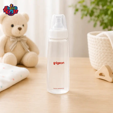 PIGEON NURSING BOTTLE WITH PERISTALTIC NIPPLE (PPSU)