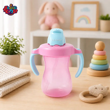 PIGEON PETITE STRAW BOTTLE 150ML (PINK)