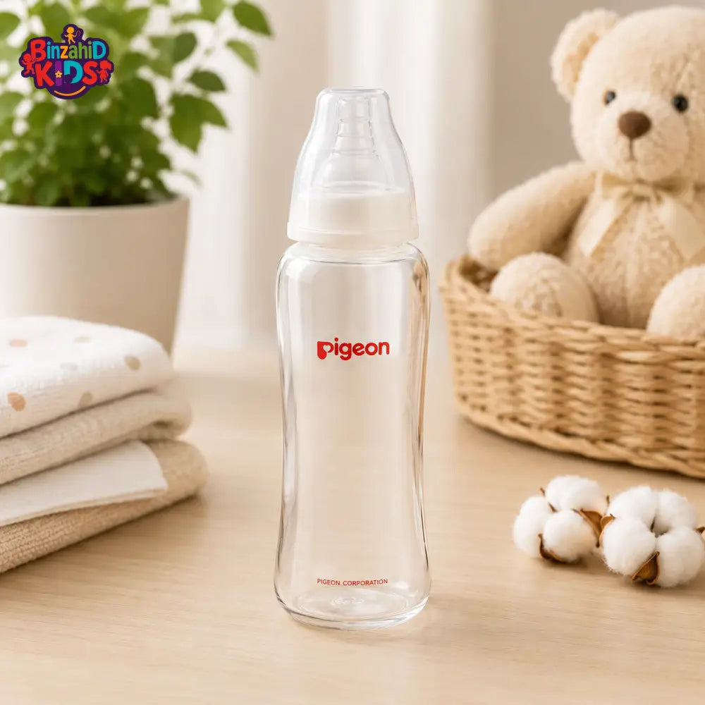PIGEON SLIM NECK NURSING BOTTLE WITH PERISTALTIC NIPPLE