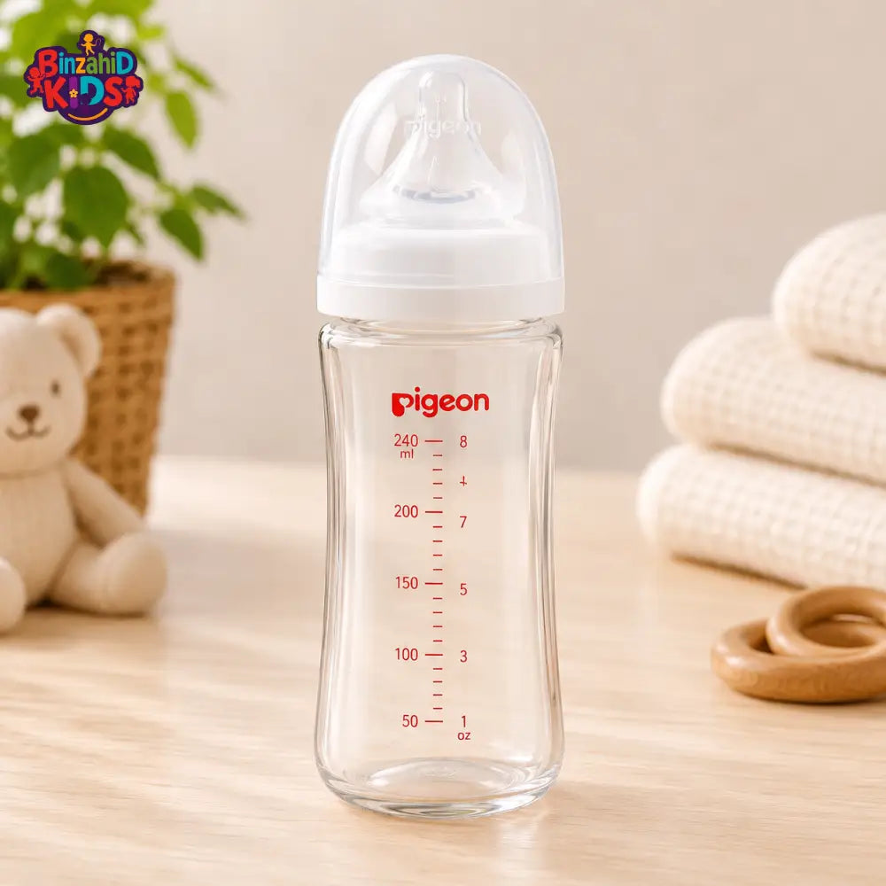 PIGEON SOFTOUCH BPP NURSING BOTTLE GLASS 240ML