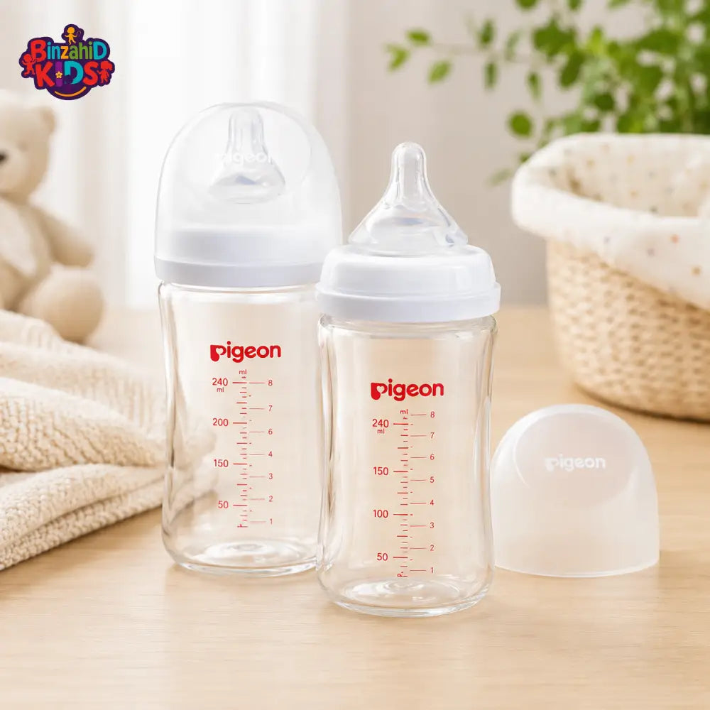 PIGEON SOFTOUCH BPP WIDE NECK NURSING BOTTLE 160ML PK-2