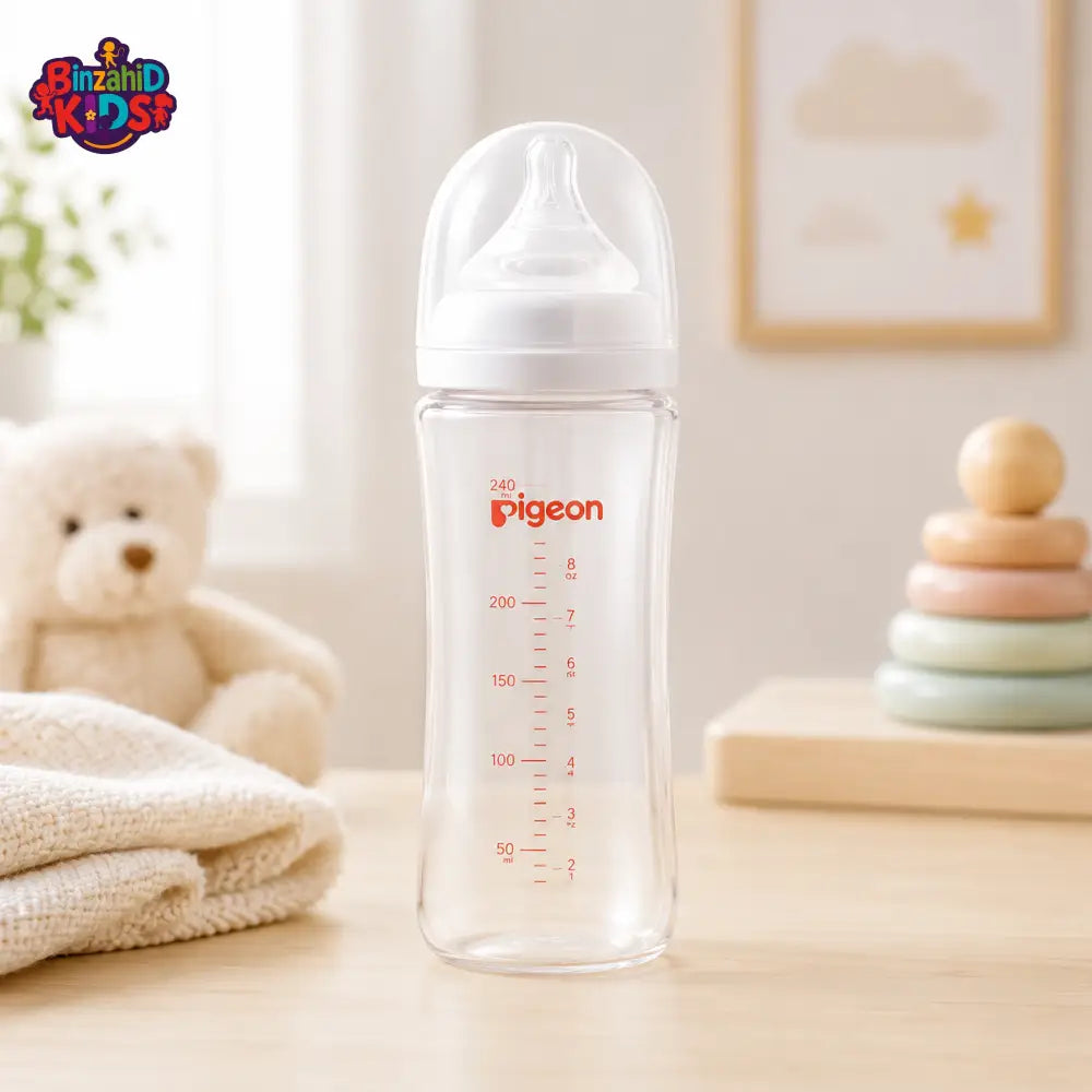 PIGEON SOFTOUCH BPP WIDE NECK NURSING BOTTLE 330ML LOGO