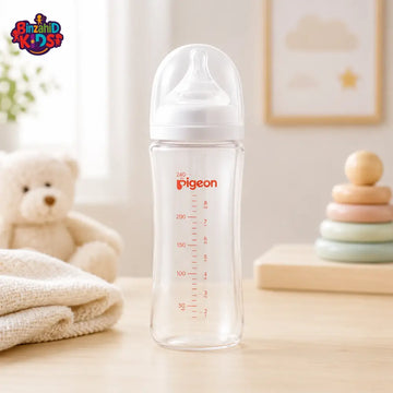 PIGEON SOFTOUCH BPP WIDE NECK NURSING BOTTLE 330ML LOGO