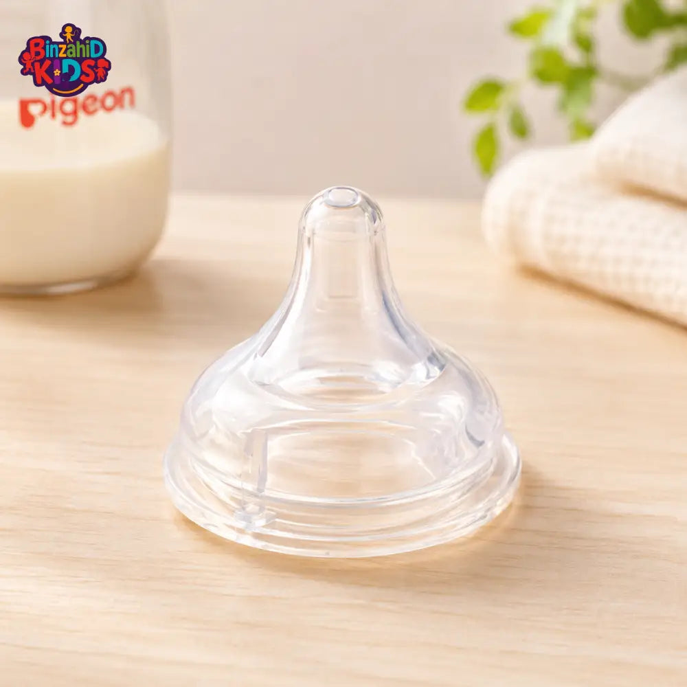 PIGEON SOFTOUCH WIDE NECK NIPPLE 1 PC SS