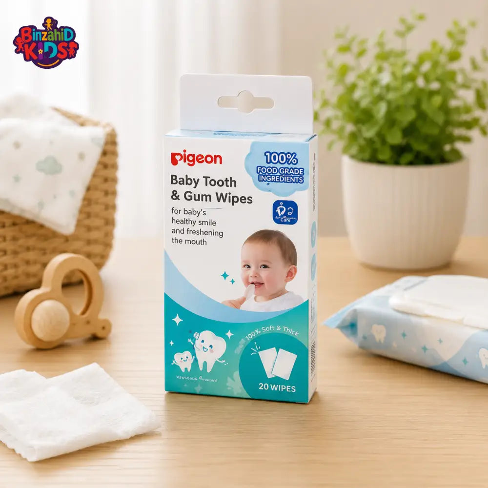 PIGEON TOOTH & GUM WIPES NATURAL