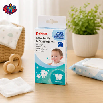 PIGEON TOOTH & GUM WIPES NATURAL