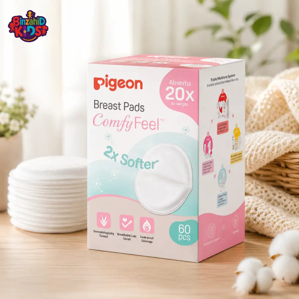 PIGEON ULTRA-SOFT ALOE VERA BREAST PADS (60 PADS)