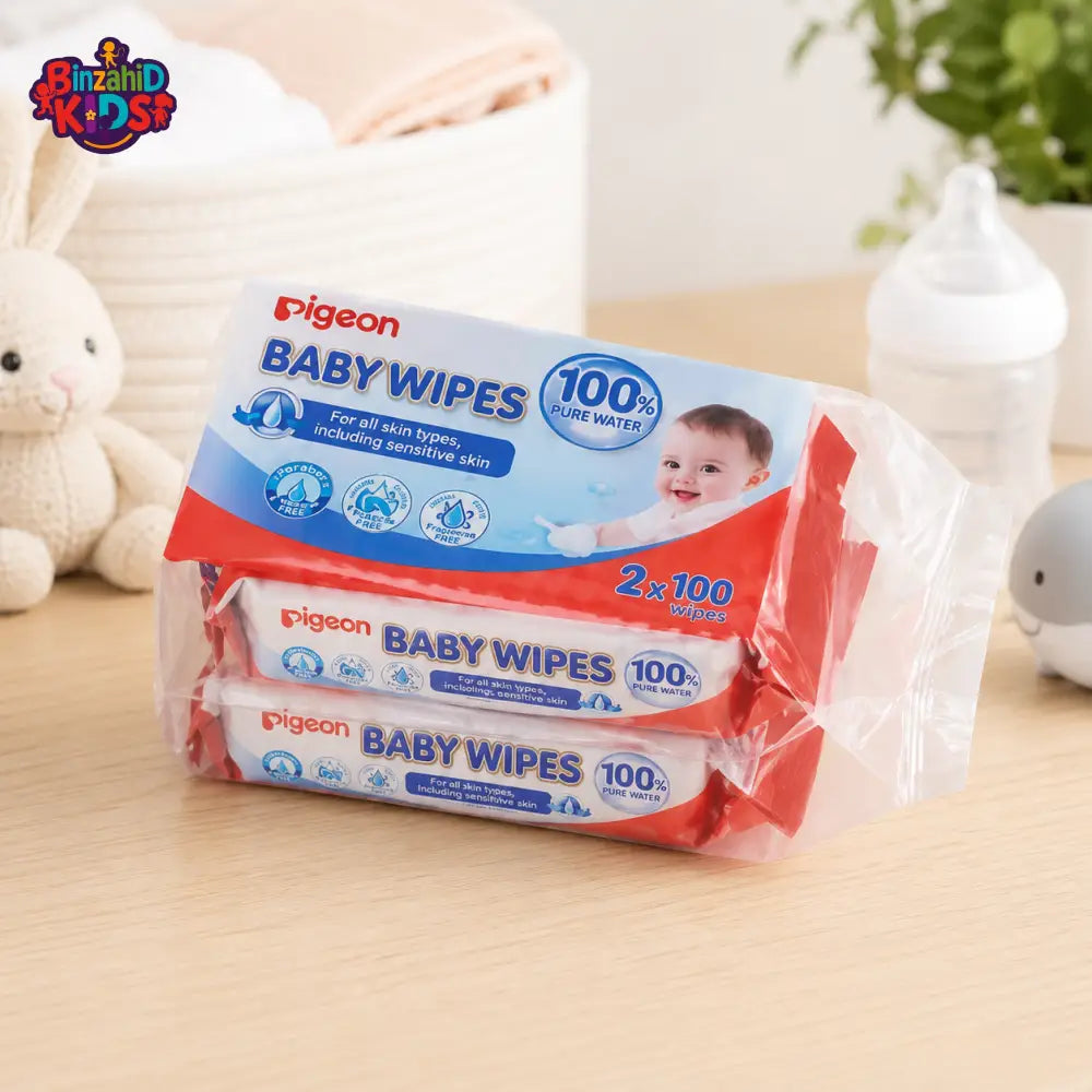 PIGEON ULTRA SOFT BABY WIPES (99% PURE WATER)
