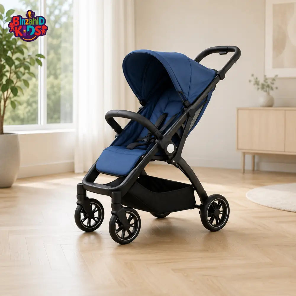 PREMIUM 2-IN-1 BABY STROLLER & CAR SEAT - BLUE