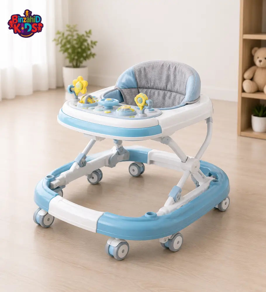 PREMIUM ACTIVITY BABY WALKER - BLUE