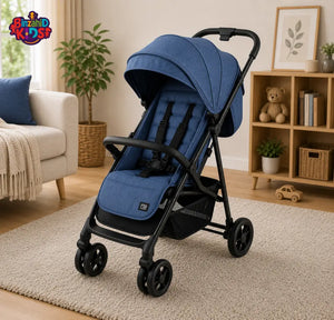 PREMIUM COMPACT BABY STROLLER - BLUE