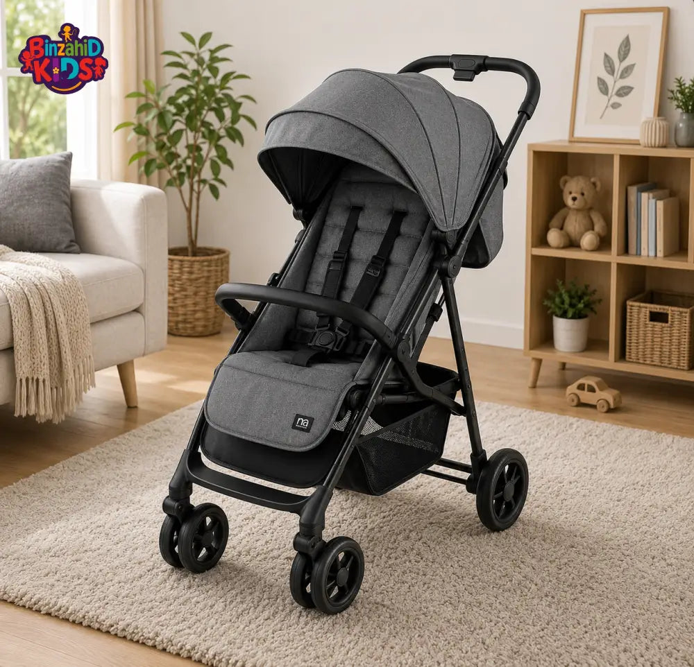 PREMIUM COMPACT BABY STROLLER - GREY