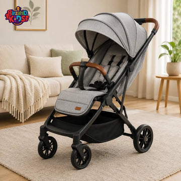 PREMIUM LUXURY BABY STROLLER - GREY