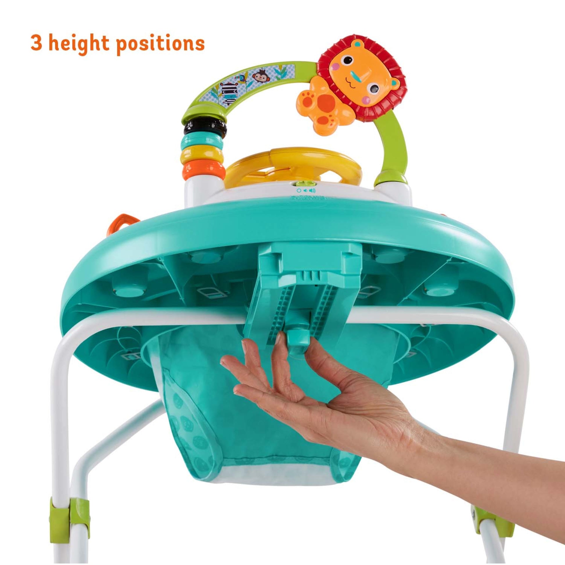 BRIGHT STARTS ZIG-ZAG ZEBRA WALKER 11477/22974