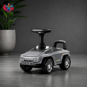 SPORTS SUV KIDS RIDE-ON PUSH CAR - GREY