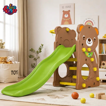 TEDDY BEAR KIDS SINGLE SLIDE PLAYSET