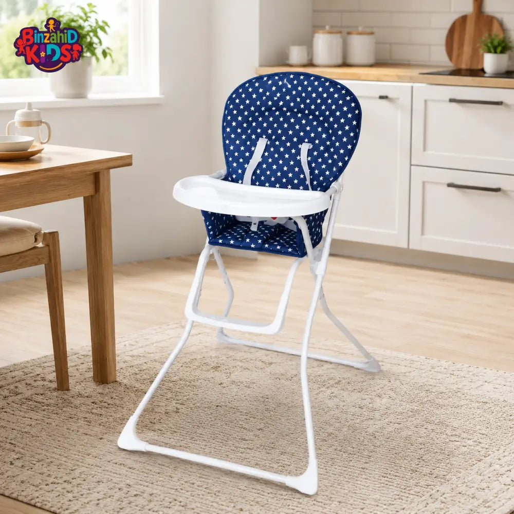Baby High Chair - Blue
