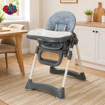 Baby High Chair - Grey