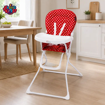 Baby High Chair - Red