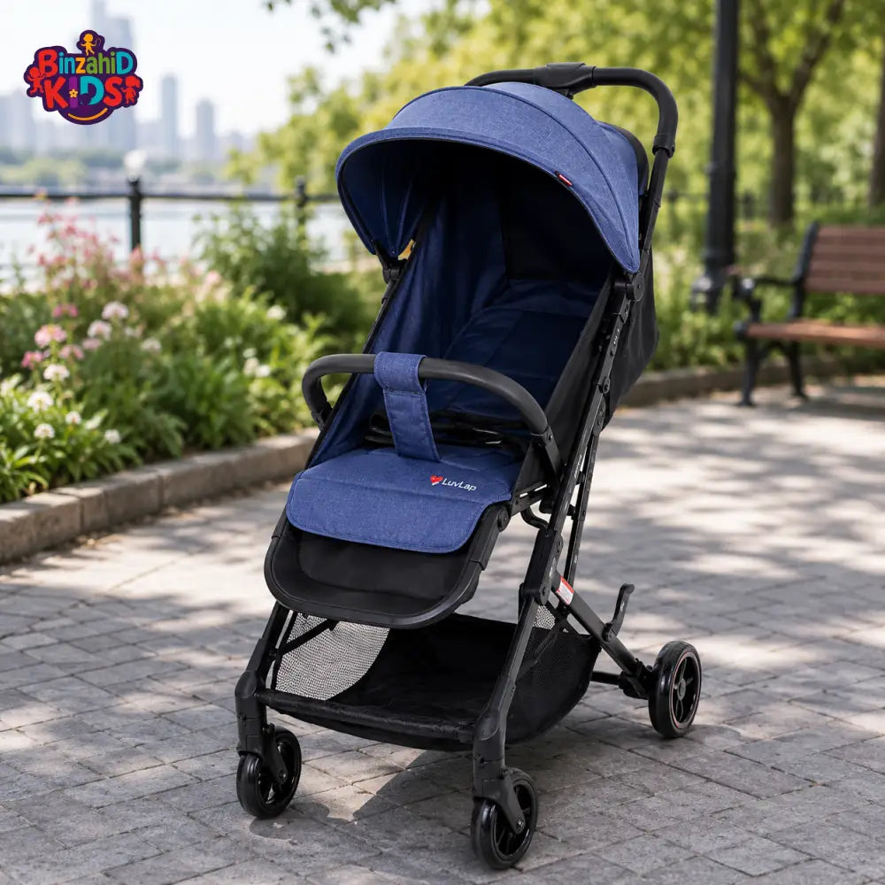 TINNIES BABY STROLLER - BLUE