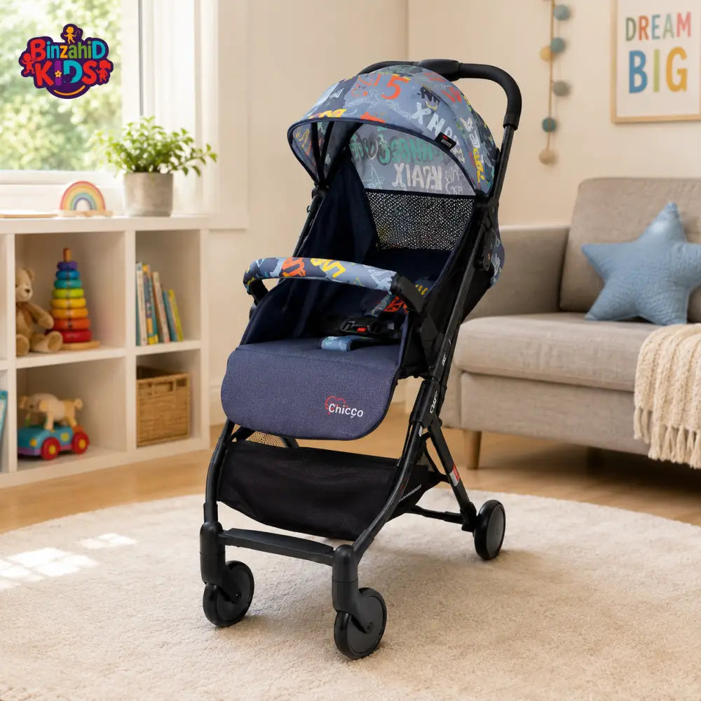 TINNIES BABY STROLLER - COW BOY