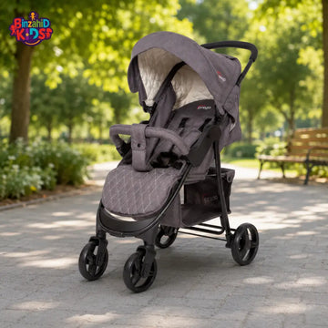 TINNIES BABY STROLLER - GREY