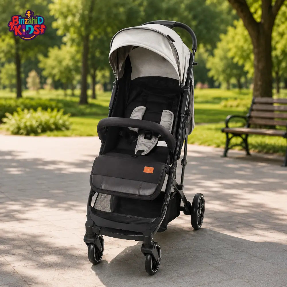 TINNIES BABY STROLLER - GREY