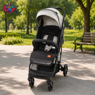 TINNIES BABY STROLLER - GREY