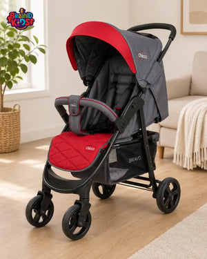 TINNIES BABY STROLLER - RED