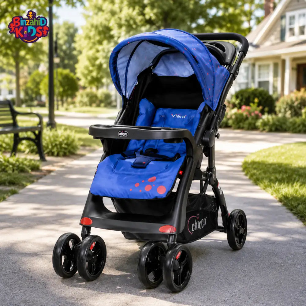 TINNIES BABY STROLLER - ROYAL BLUE