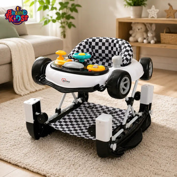 TINNIES BABY WALKER W / ROCKING BLACK