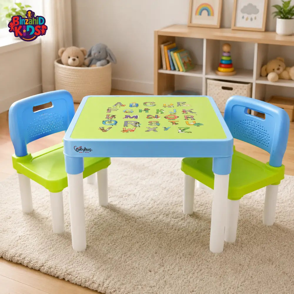 TINNIES CHILDREN TABLE SET - BLUE