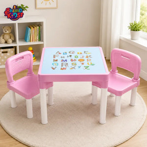 TINNIES CHILDREN TABLE SET - PINK
