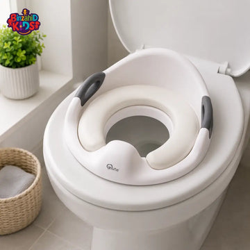 TINNIES CUSHION TOILET SEAT COVER - WHITE